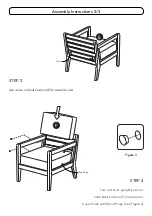 Предварительный просмотр 3 страницы Homestyles 5675-10 Assembly Instructions