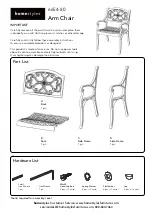 Homestyles 6654-80 Quick Start Manual preview