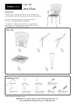 Предварительный просмотр 1 страницы Homestyles 6661-80 Quick Start Manual