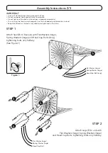 Предварительный просмотр 2 страницы Homestyles 6661-80 Quick Start Manual