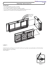 Предварительный просмотр 3 страницы Homestyles 6800-202 Manual