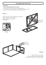 Предварительный просмотр 2 страницы Homestyles 6800-90 Assembly Instructions Manual