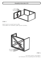 Предварительный просмотр 3 страницы Homestyles 6800-90 Assembly Instructions Manual