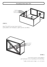 Предварительный просмотр 4 страницы Homestyles 6800-90 Assembly Instructions Manual