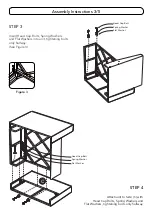 Предварительный просмотр 3 страницы Homestyles 6801-101 Assembly Instructions Manual