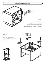 Предварительный просмотр 4 страницы Homestyles 6801-101 Assembly Instructions Manual