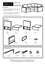 Homestyles 6801-401 Quick Start Manual предпросмотр