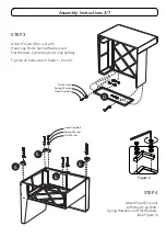 Предварительный просмотр 3 страницы Homestyles 6801-401 Quick Start Manual