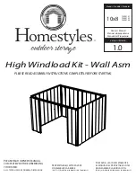 Homestyles 73005105 Owner'S Manual preview