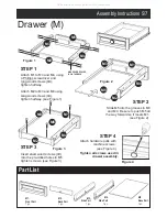 Предварительный просмотр 5 страницы Homestyles 88 5002 79 Assembly Instructions Manual