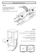 Предварительный просмотр 3 страницы Homestyles 88 5053 103 Quick Start Manual