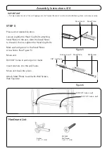 Предварительный просмотр 4 страницы Homestyles 88 5053 106 Assembly Instructions