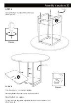 Предварительный просмотр 3 страницы Homestyles 88 5053 30 Assembly Instructions