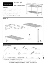 Homestyles 88 5060 942 Assembly Instructions предпросмотр