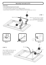 Предварительный просмотр 2 страницы Homestyles 88 5064 31 Assembly Instructions