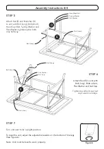 Предварительный просмотр 4 страницы Homestyles 88 5064 31 Assembly Instructions