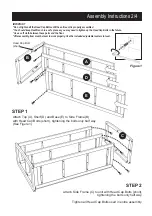 Предварительный просмотр 2 страницы Homestyles 88 5080 06 Assembly Instructions