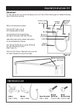 Предварительный просмотр 4 страницы Homestyles 88 5080 06 Assembly Instructions