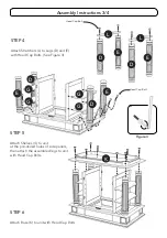 Preview for 3 page of Homestyles 88 5092 942 Assembly Instructions