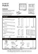 Предварительный просмотр 1 страницы Homestyles 88 5100 307 Assembly Instructions