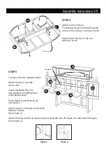 Предварительный просмотр 3 страницы Homestyles 88 5100 307 Assembly Instructions