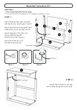 Предварительный просмотр 2 страницы Homestyles 88 5170 692 Assembly Instructions Manual