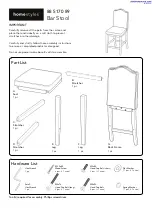 Предварительный просмотр 1 страницы Homestyles 88 5170 89 Quick Start Manual