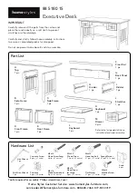 Homestyles 88 5180 15 Quick Start Manual предпросмотр