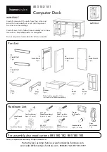 Предварительный просмотр 1 страницы Homestyles 88 5180 181 Quick Start Manual