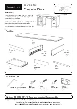 Homestyles 88 5180 183 Quick Start Manual предпросмотр