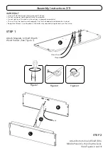 Предварительный просмотр 2 страницы Homestyles 88 5412 09 Quick Start Manual