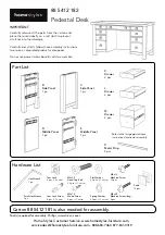 Preview for 1 page of Homestyles 88 5412 182 Quick Start Manual