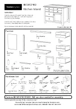 Homestyles 88 5412 943 Quick Start Manual предпросмотр