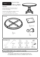 Предварительный просмотр 1 страницы Homestyles 88 5519 302 Quick Start Manual