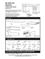 Homestyles 88 5530 181 Assembly Manual preview