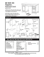 Preview for 2 page of Homestyles 88 5530 181 Assembly Manual