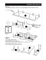 Preview for 3 page of Homestyles 88 5530 181 Assembly Manual