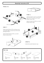 Предварительный просмотр 5 страницы Homestyles 88 5530 182 Manual