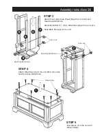 Предварительный просмотр 3 страницы Homestyles 88 5531 49 Assembly Manual