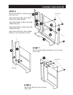 Предварительный просмотр 4 страницы Homestyles 88 5531 49 Assembly Manual