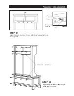 Предварительный просмотр 6 страницы Homestyles 88 5531 49 Assembly Manual