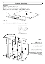 Предварительный просмотр 2 страницы Homestyles 88 5531 752 Assembly Instructions Manual