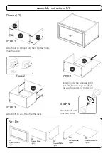 Предварительный просмотр 8 страницы Homestyles 88 5531 752 Assembly Instructions Manual