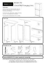 Homestyles 88 5531 772 Assembly Instructions Manual предпросмотр