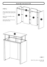 Предварительный просмотр 5 страницы Homestyles 88 5531 772 Assembly Instructions Manual