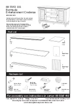 Homestyles 88 5543 101 Quick Start Manual предпросмотр