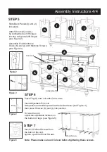 Предварительный просмотр 5 страницы Homestyles 88 5543 101 Quick Start Manual