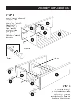 Предварительный просмотр 9 страницы Homestyles 88 5543 101 Quick Start Manual