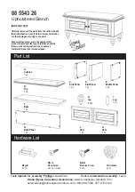 Homestyles 88 5543 26 Assembly Instructions предпросмотр