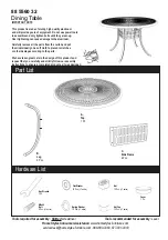 Homestyles 88 5560 32 Quick Start Manual предпросмотр